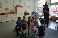 Andrzejki w grupie Misie (Turka, 2020)