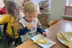 Dzień Kubusia Puchatka w grupach Misie i Króliczki (Turka, 2022)