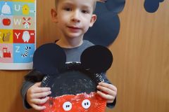 Dzień Myszki Mickey w gr. Wiewiórki (Owocowa, 2021)