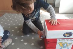 Dzień Poczty Polskiej w gr. Żabki (Owocowa, 2021)