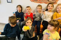 Koncert w wykonaniu muzykalnych Żabek (Turka, 2022)