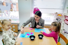 Książeczka sensoryczna w gr. Misie (Turka, 2021)