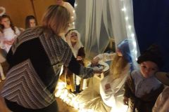 Spotkanie opłatkowe w gr. Pszczółki (Owocowa, 2021)