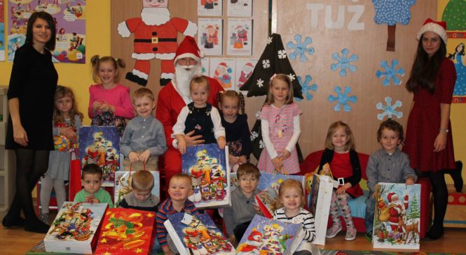 Wizyta Mikołaja w przedszkolu