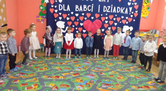 Dzień Babci i Dziadka – grupy „Żabki” i „Tygrysy”