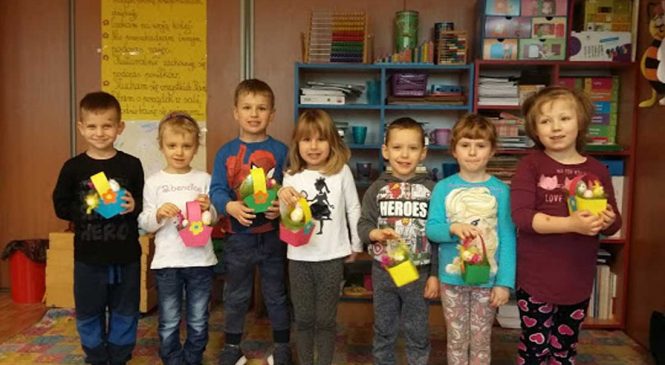 Wielkanocne prezenty grupy „Wiewiórki”