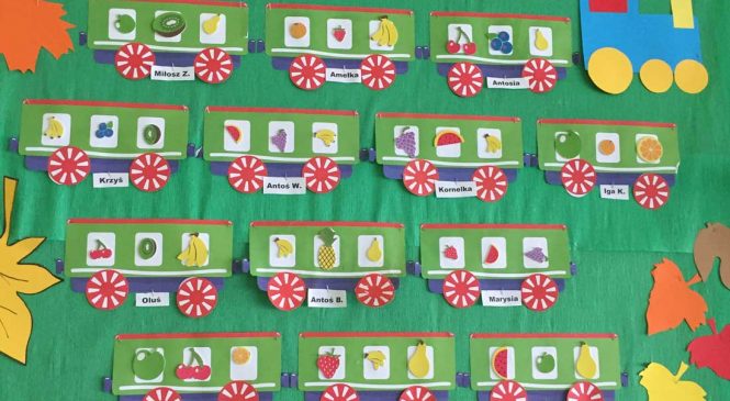 Owocowy pociąg – grupa „Misie”