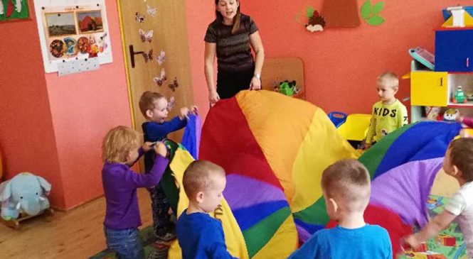 Ćwiczenia ruchowe – grupa „Króliki”