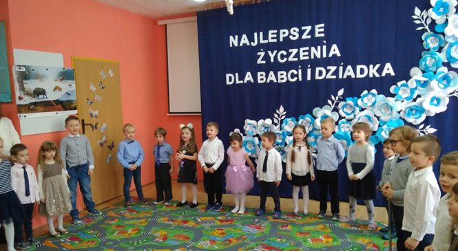 Dzień Babci i Dziadka – grupa żabki i Tygryski