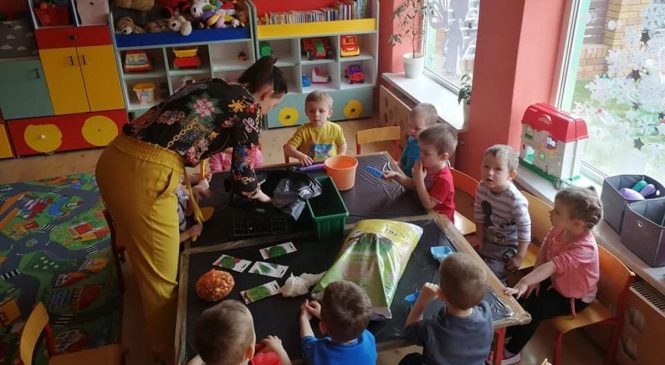 Tworzymy zielony kącik – grupa „Króliczki”