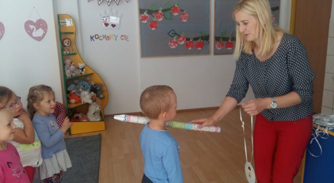 Pasowanie na przedszkolaka w grupie „Żabki”