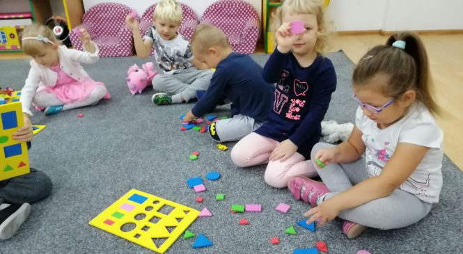 Wspólne zabawy w grupie „Żabek”