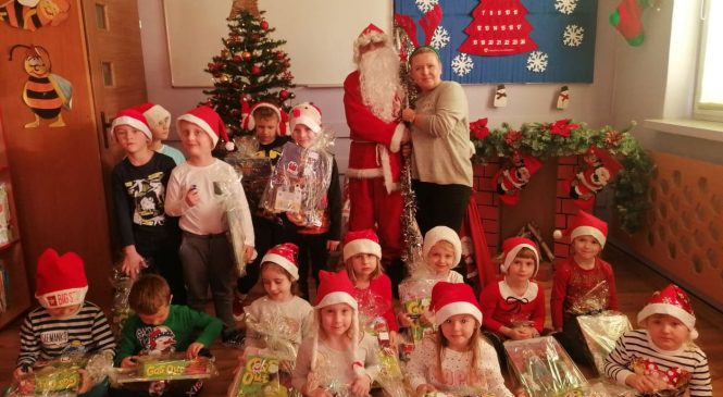 Wizyta Świętego Mikołaja w Przedszkolu