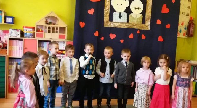 Dzień Babci i Dziadka w gr. Motylki