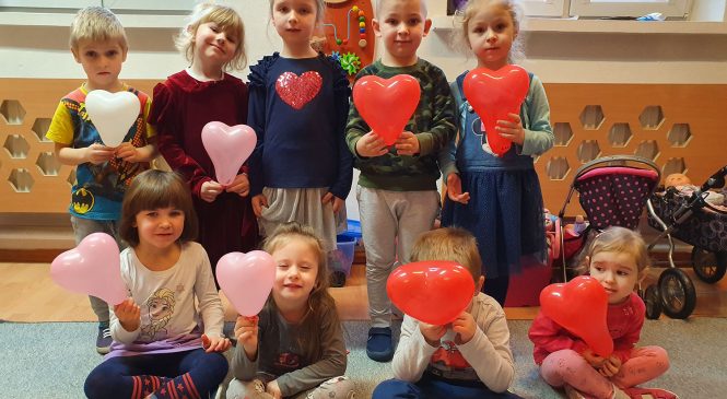 Słodkie walentynki gr. Wiewiórki