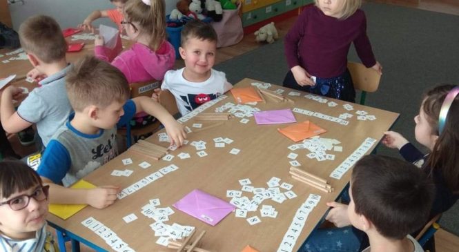 Bawimy się matematyką –  grupa „Tygrysy”