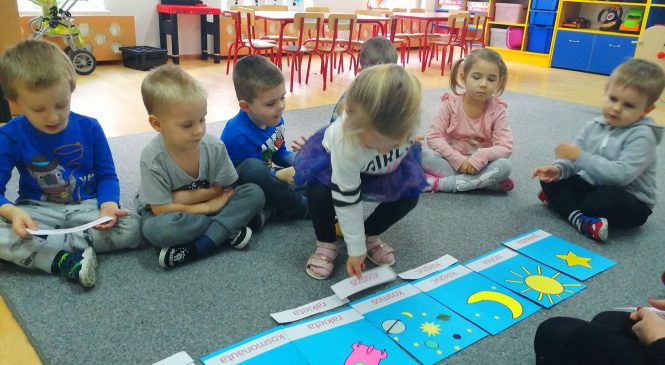 Poznajemy kosmos – grupa „Żabki”