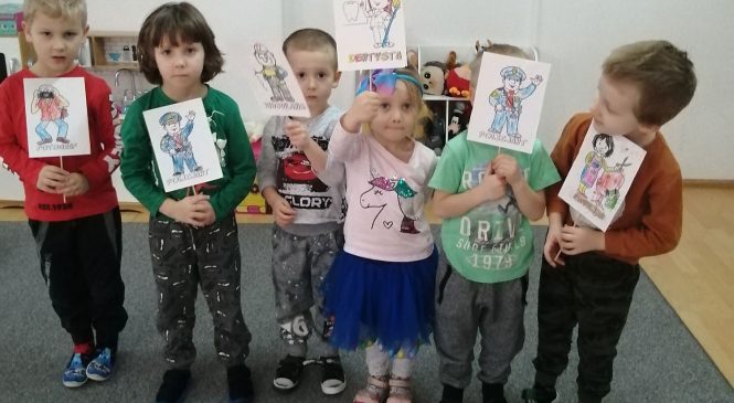 Projekt „Poznajemy zawody” – grupa „Żabki”