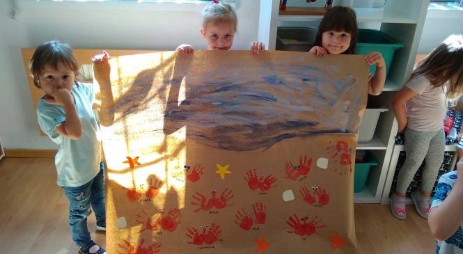 Morskie klimaty gr. Żabki i Wiewiórki