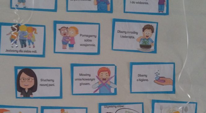 Kodeks przedszkolaka w grupie Misi