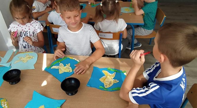 Prace plastyczne – zwierzęta domowe – grupa „Tygrysy”