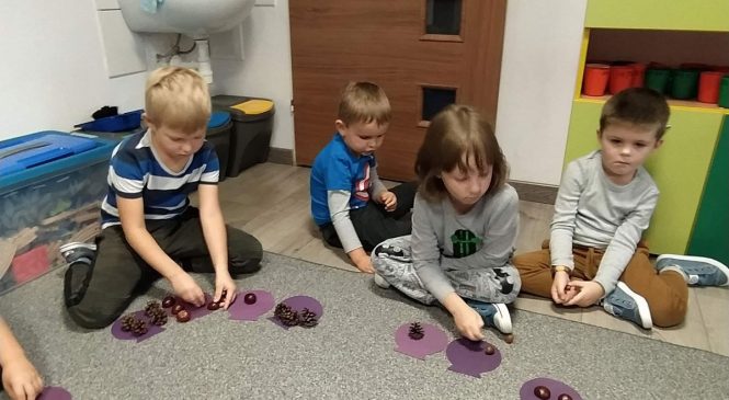Jesienna matematyka – grupa „Tygrysy”