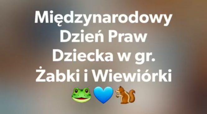 Dzień Pluszowego Misia w gr. Żabki i Wiewiórki