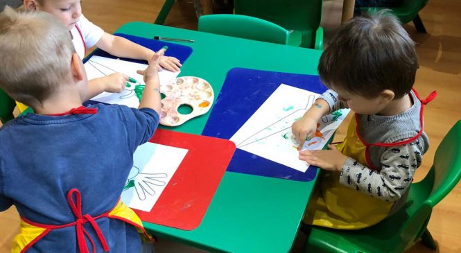 Marchewki – praca plastyczna – gr. Słoneczka