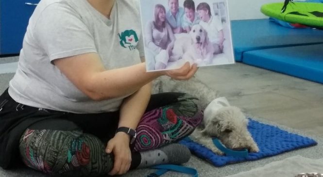 Spotkanie z Blusią dzieci z grupy Żabek
