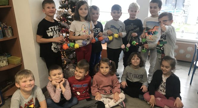 Nasze świąteczne prace plastyczne – grupa „Tygrysy”