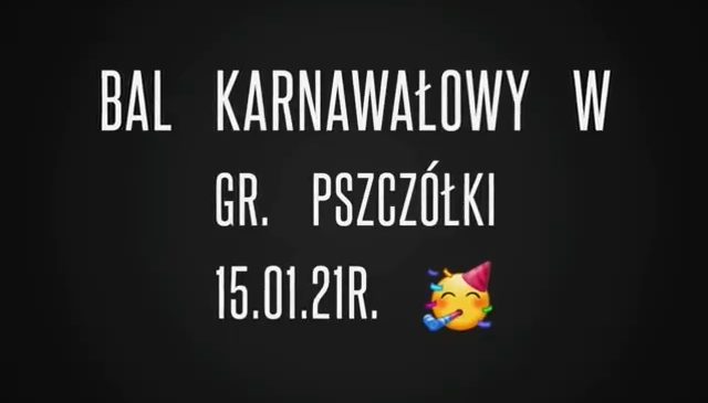 Bal karnawałowy w gr. Pszczółki 🥳🎶🐝