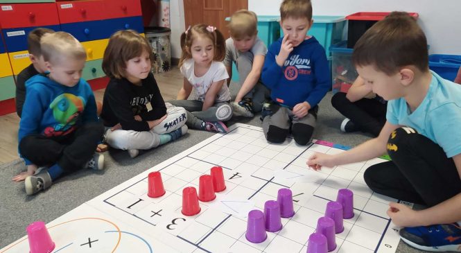 Kodowanie na dywanie gr. Tygrysy