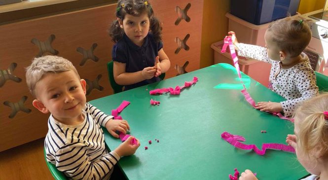 Wiosenne drzewa – grupa Słoneczka