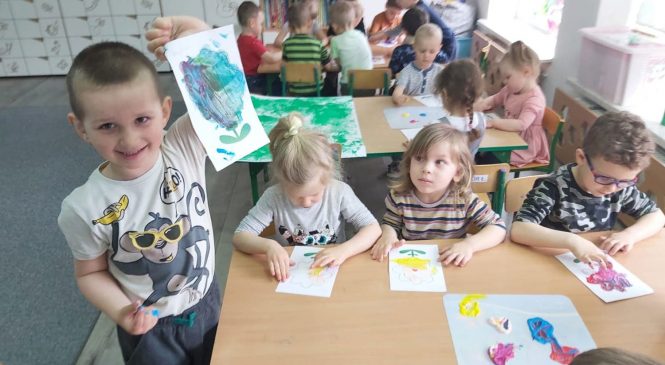 Kolorowa łąka Misi