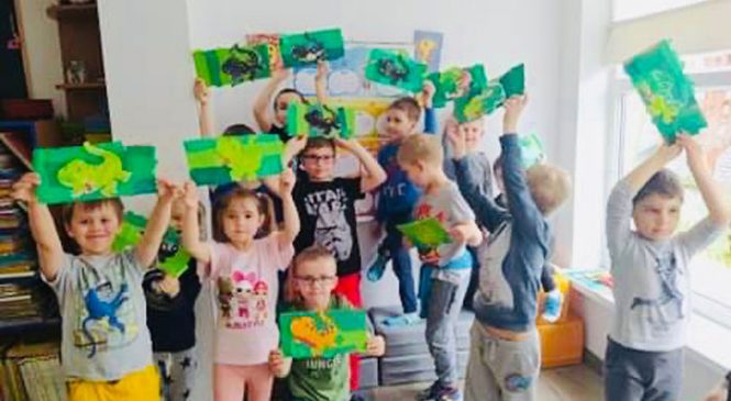 Wiosna na łące – grupa „Tygrysy”🌿