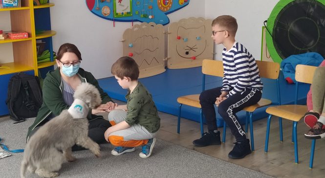 Spotkanie z milutkim czworonogiem