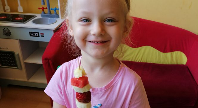 Owocowy podwieczorek – gr. „Słoneczka”☀️🍉🍌🍎🍓