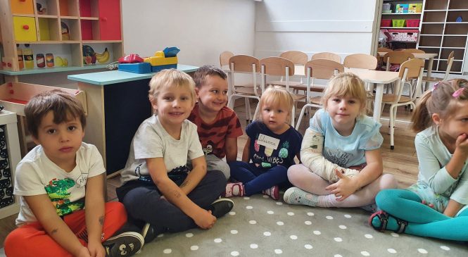 Początek roku przedszkolnego w starszych grupach, czyli gr. Wiewiórki i Pszczółki 🐿🐝