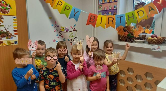 4 urodziny Zuzi z gr. Wiewiórki 🥳🎂🎉