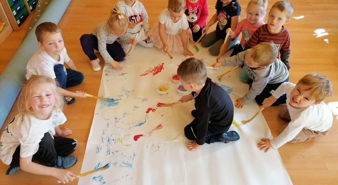 Dzień makaronu w gr. Słoneczka