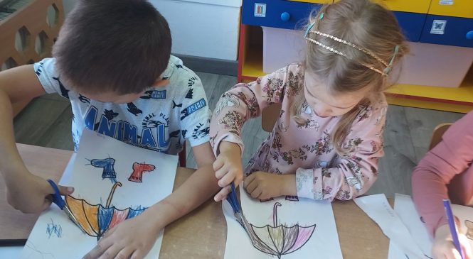 Idzie jesień… z deszczem gr. Żabki