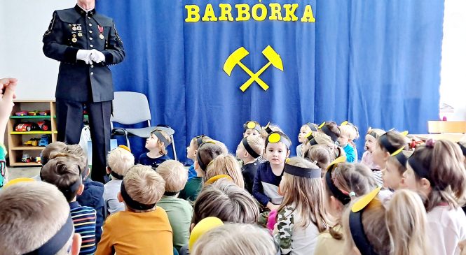 Górnik w przedszkolu