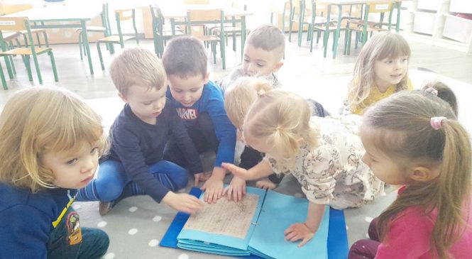 Książeczka sensoryczna w gr. Misie