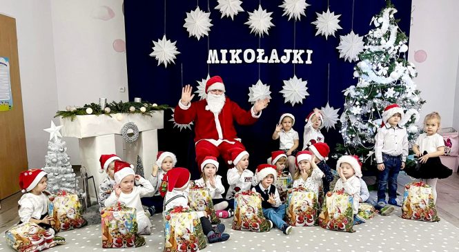 Mikołaj w grupie „Misie”
