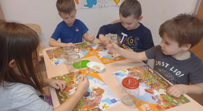 Świąteczne prace plastyczne w gr. Wiewiórki 🌲🐿🌲