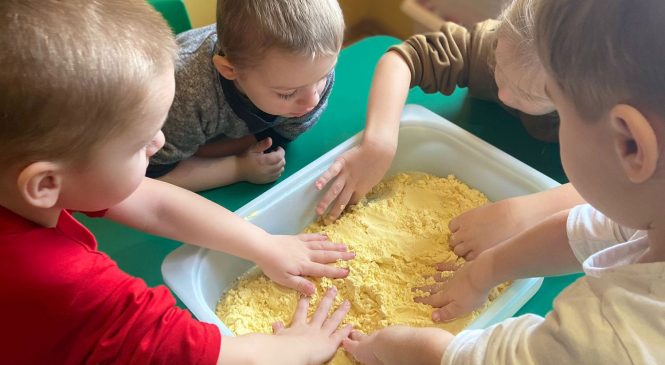 Zajęcia sensoryczne w gr. Słoneczka