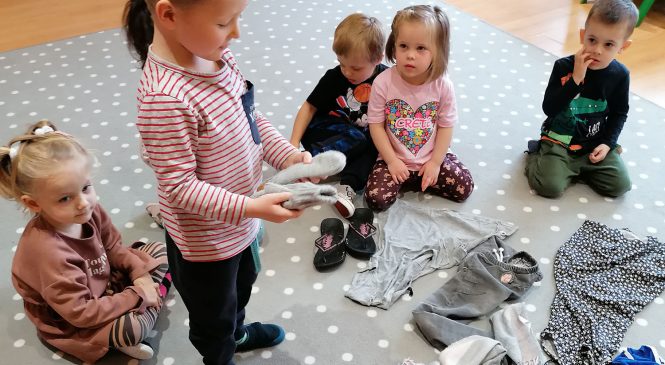 Zimowe ubrania – gr. „Słoneczka” ☀️❄️🧤