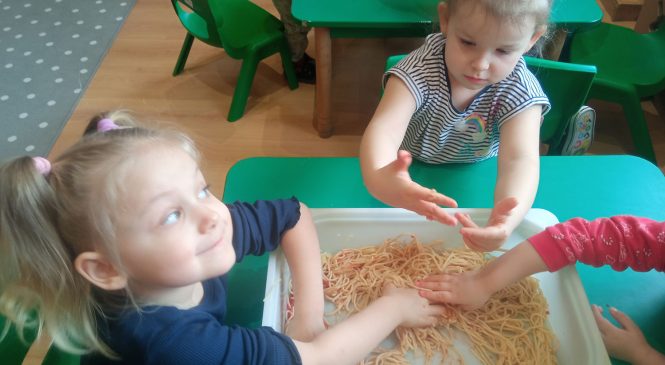Narodowe Święto Spaghetti w grupie Słoneczek