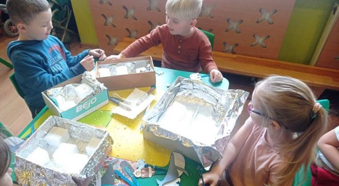 Motylki tworzą Antarktydę