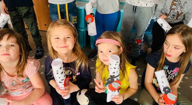 Ptaki zimą – grupa „Tygrysy”